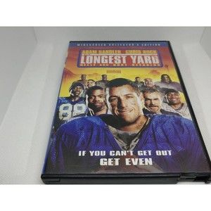 The Longest Yard (Widescreen Edition) - DVD By Adam Sandler -  FAIR Condition